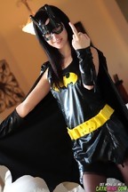 Catie Minx es una fanática de Batman, foto 2